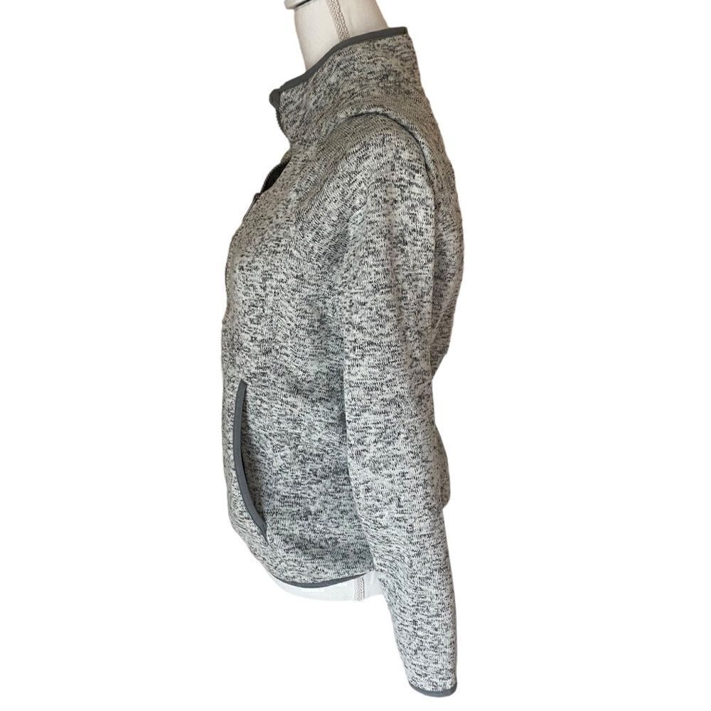 Kyodan Outdoor Grey Quarter Zip Sweatshirt Size Medium - Picture 4 of 6